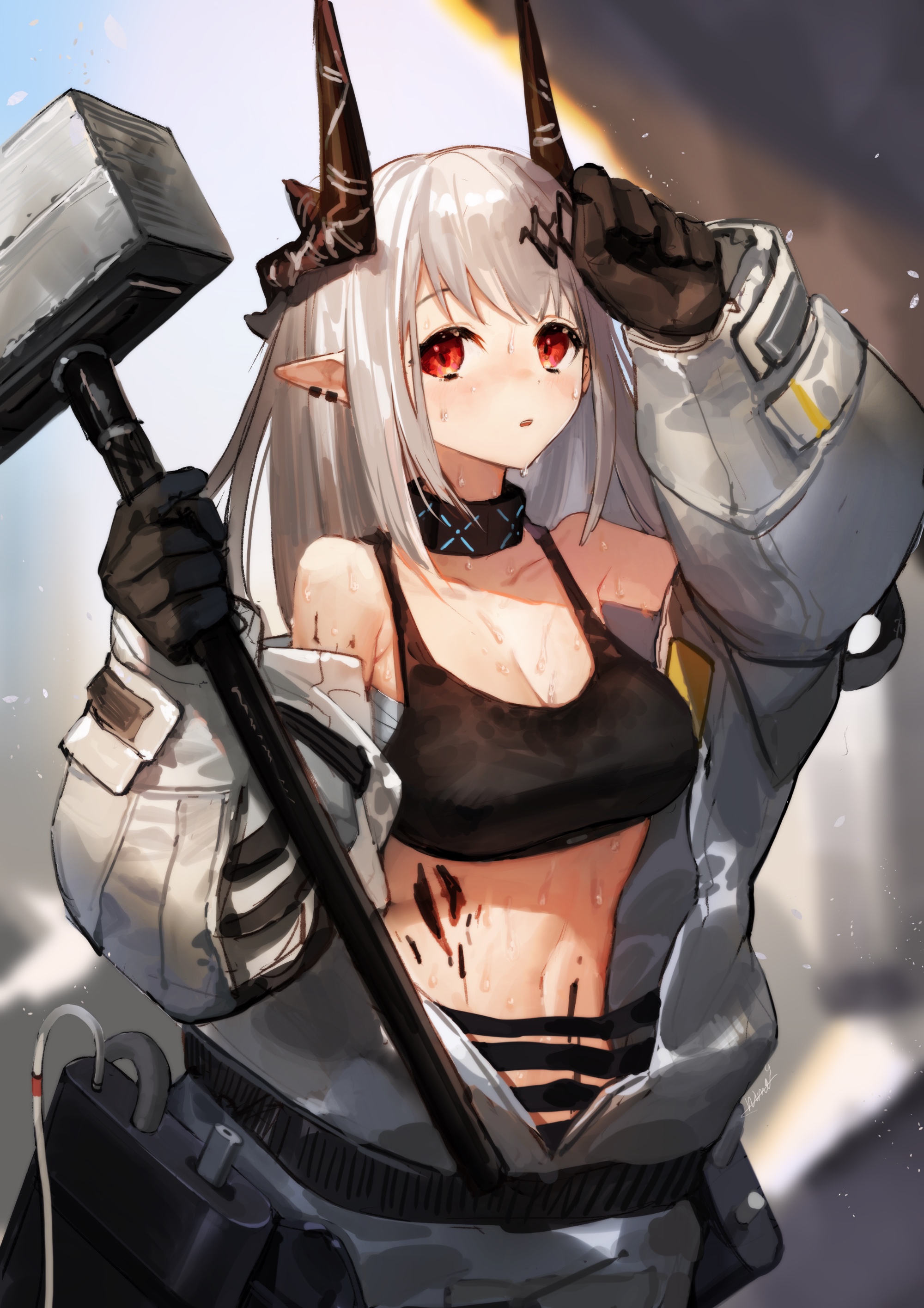あつ。。。