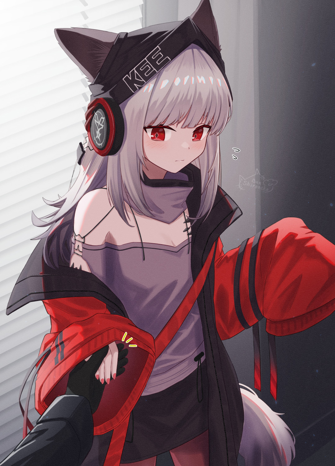 フロストリーフちゃんと信頼タッチ