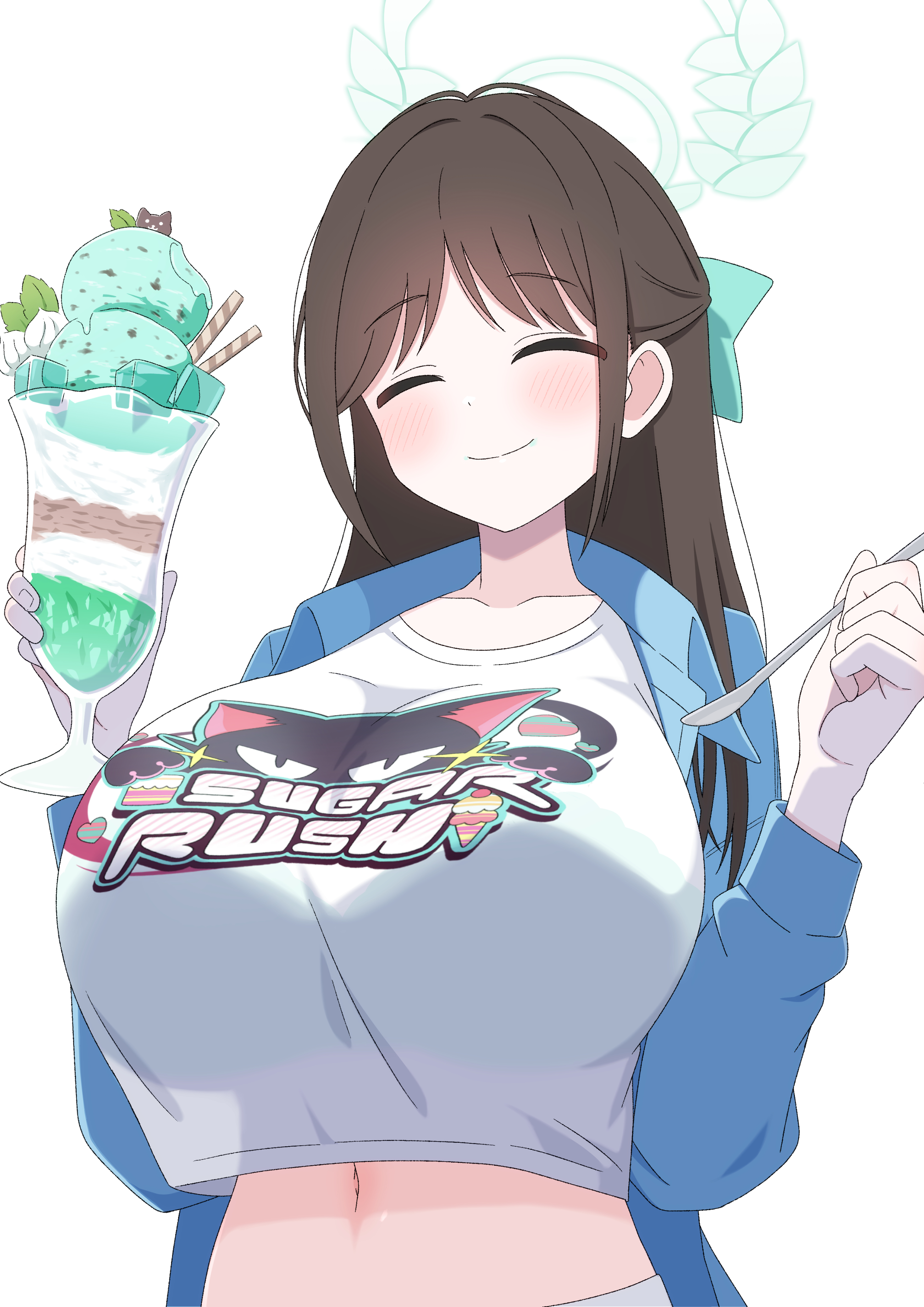 でっかアイリ（skeb依頼絵）